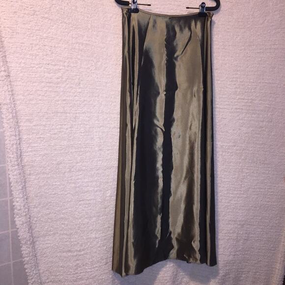 Scott McCLINTOCK Maxi Skirt Women 8 Iridescent  Millenium Formal VTG - Picture 3 of 8